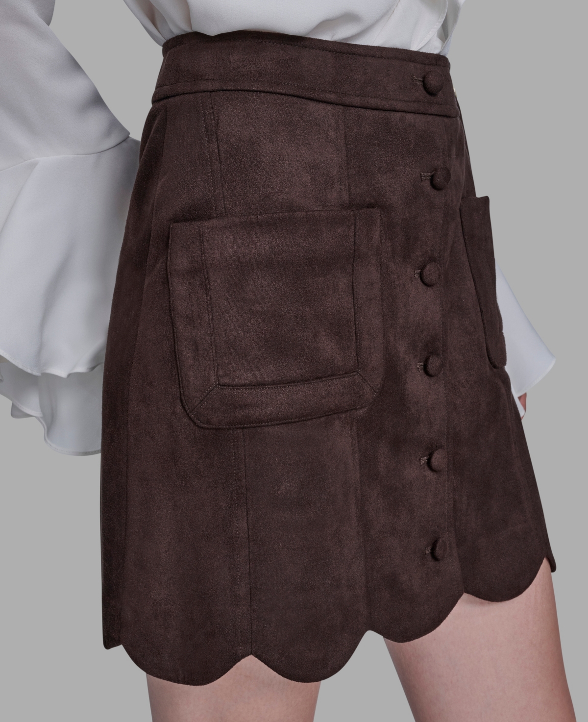 Bcbg Women's Tulip Hem Mini Skirt