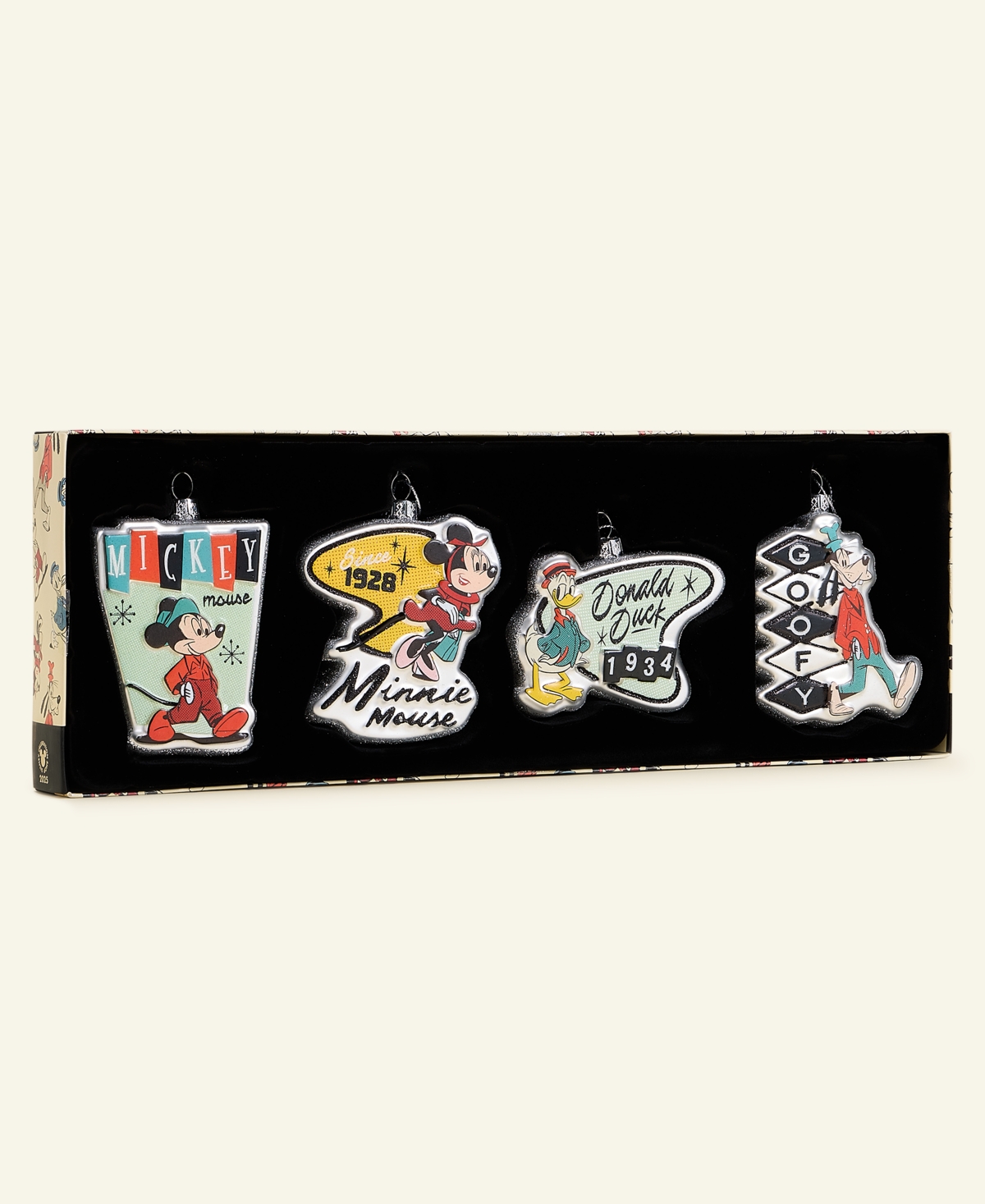 Disney | Macy's Mickey Mouse & Friends Ornaments, Set of 4, Macy's Exclusive