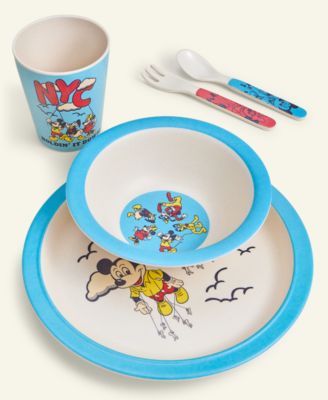 Kids Mickey Mouse & Friends Parade Balloon 5-Pc. Tabletop Dinner Set, Macy's Exclusive