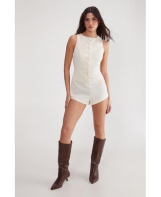 Women's Essentials Sleeveless Tailored Jumpsuit