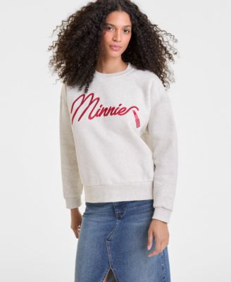Disney | Macy's - Women's Minnie Mouse Sweatshirt Embellished with Crystals by Swarovski&reg;