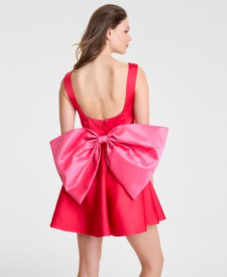 Disney | Macy's - Women's Bow Fit & Flare Party Dress