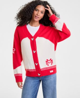 Disney | Macy's Women's Minnie Mouse Cardigan Embellished with