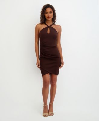 Siena - Women's Keyhole-Neck Bodycon Dress