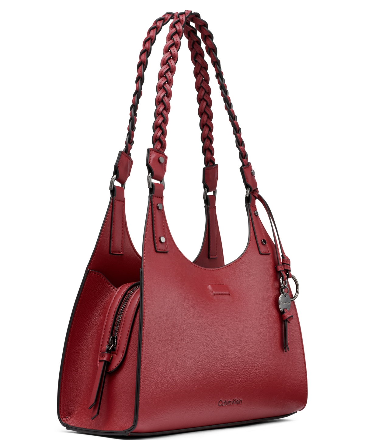 Calvin Klein Women's Shelly Mini Satchel Bag In Red