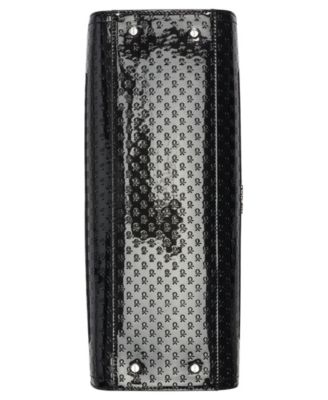 Verne Signature Embossed Tote Bag with Charm