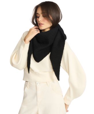 Women's Solid Triangle Scarf