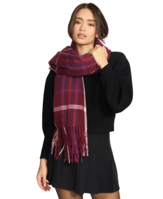 Women's Plaid Midweight Scarf