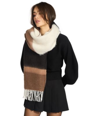 Women's Multi-Stripe Woven Scarf