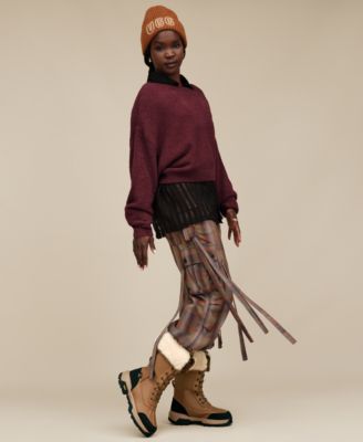 UGG Women's Novalie Slouchy Boat Neck Lounge Top