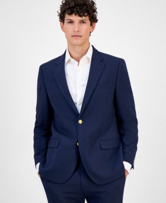 Nautica - Men's Modern-Fit Active Stretch Solid Blazer