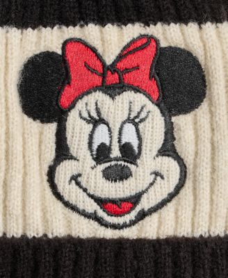 Adult Unisex Mickey Mouse & Minnie Mouse Beanie Hat, Macy's Exclusive
