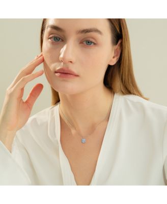 Sterling Silver 18k Gold Plated Madeleine Disc Necklace, Elegant