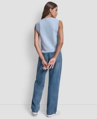 Women's Sleeveless Vest Sweater