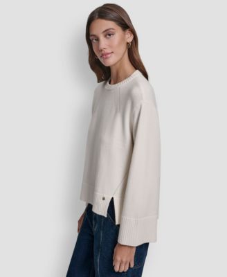 Women's High Low Hem Sweater