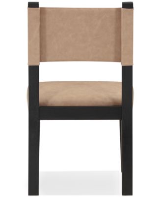 Macai 35.25" Wood Upholstered Side Chair