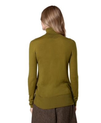 Women's British Merino Turtle Neck Sweater