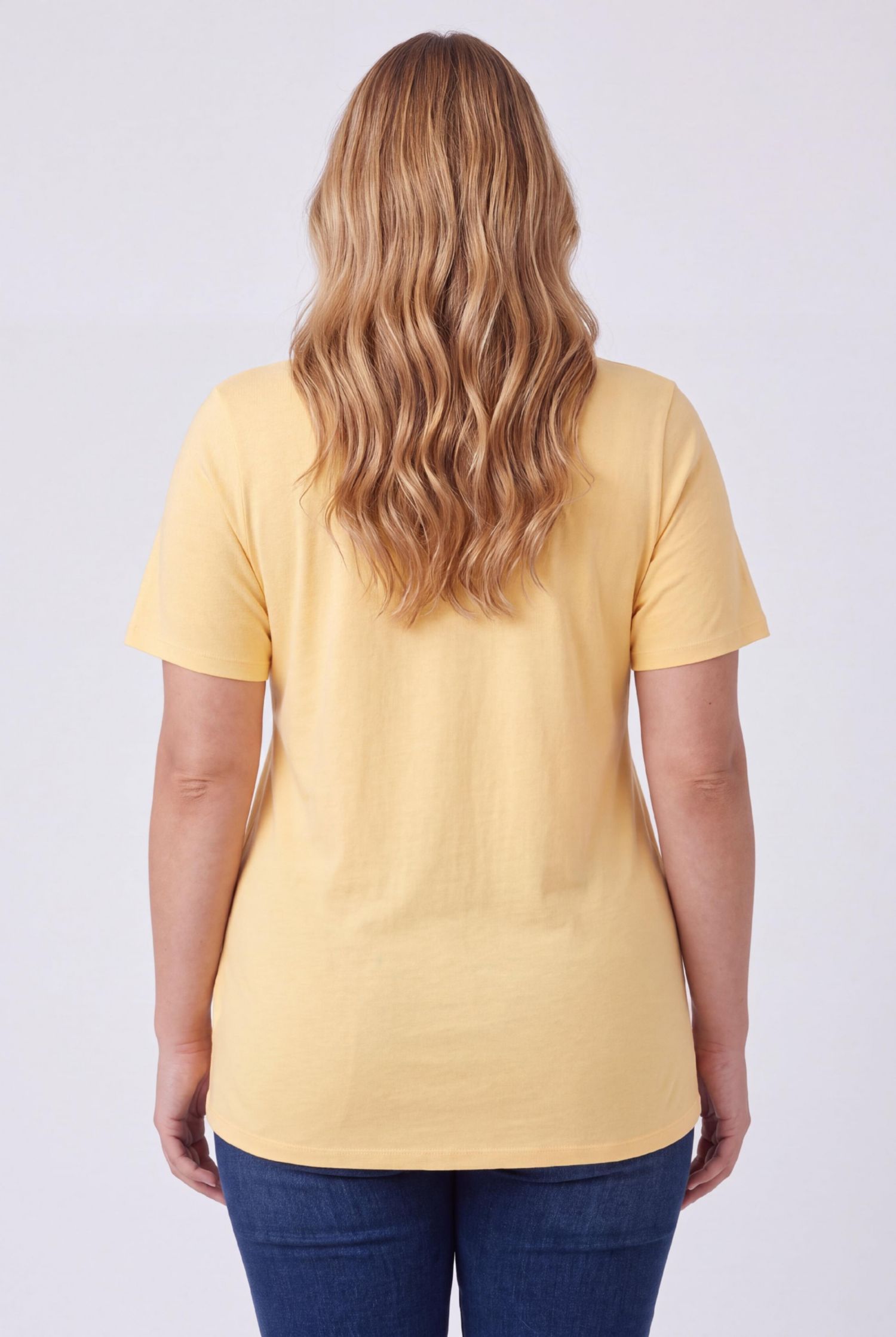 Women's Within Perfect Short-Sleeve V-Neck Tunic Top