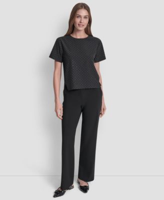 Women's Crewneck Short Sleeves Top