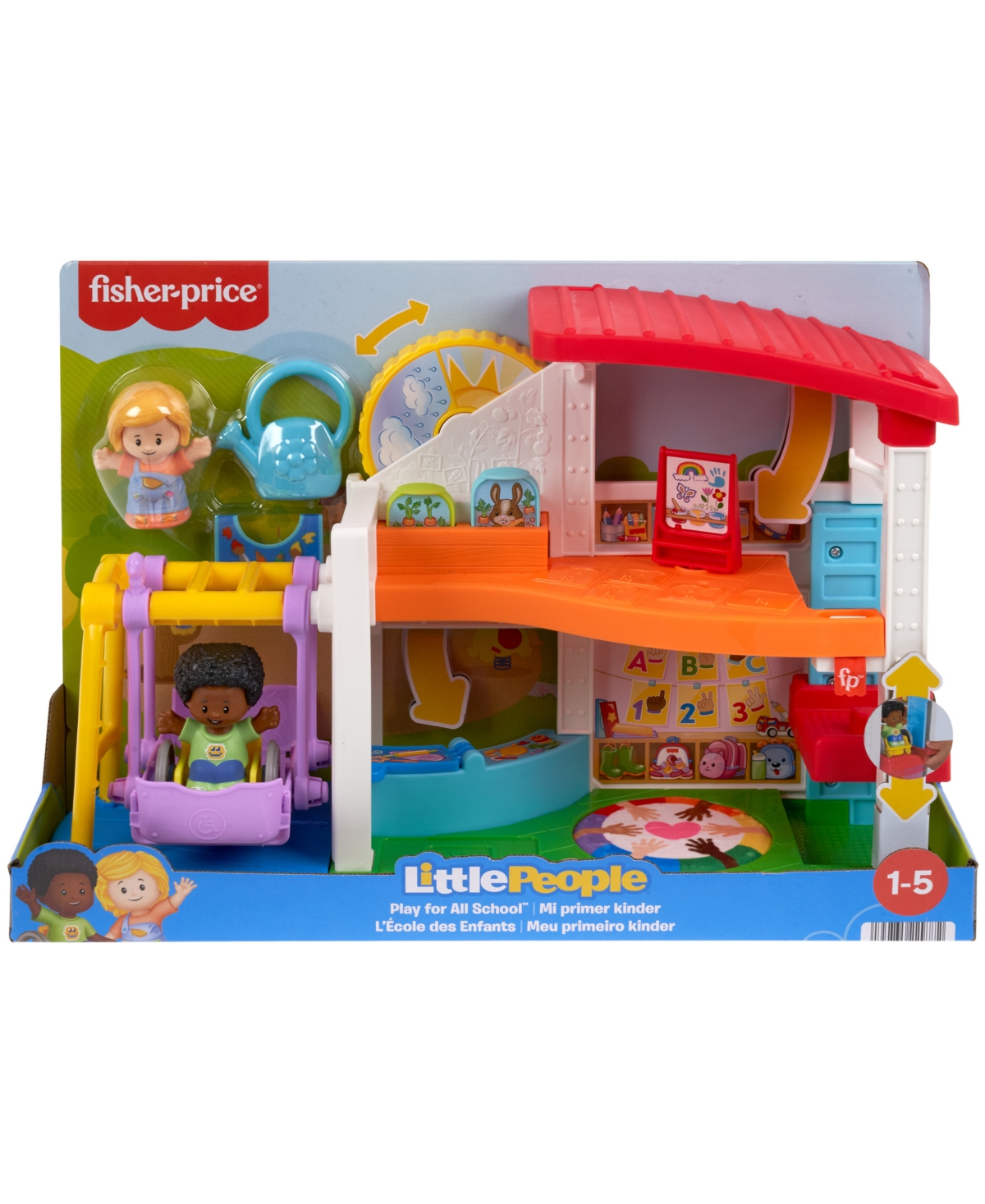 Little People Play For All School Toddler Playset In Multi