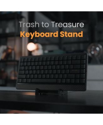 Edge Low Profile Mechanical Keyboard & Block Mouse Combo, 75% Wireless & Wired Keyboard