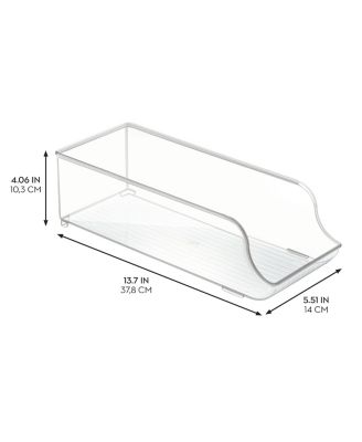 Clear Set of 3 Water Bottle Organizer and Soda Can Dispenser