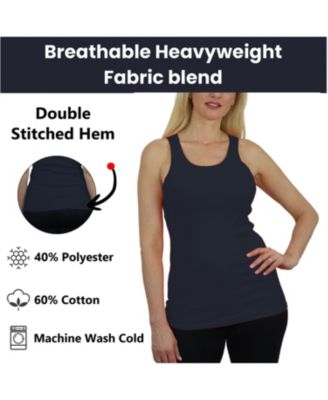 Women's Loose Fit Ribbed Tank Top