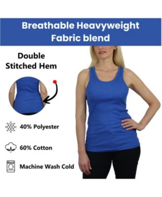 Women's Loose Fit Ribbed Tank Top