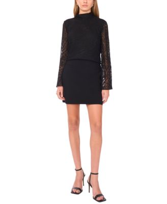 Women's Long Bell Sleeve Back Tie Top