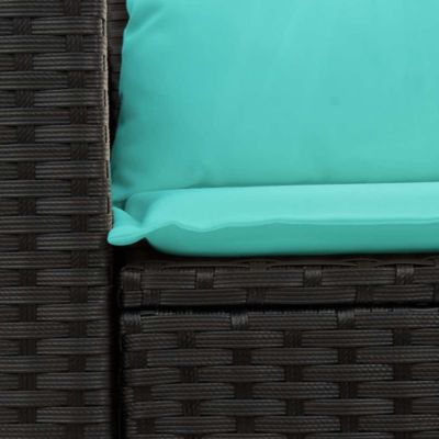 Garden Sofa Black