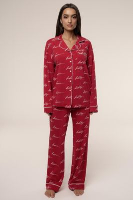Home For The Holidays Unisex Adult Pajama Set