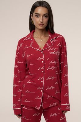 Home For The Holidays Unisex Adult Pajama Set