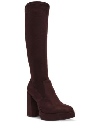 Twain Platform Knee-High Stretch Boots