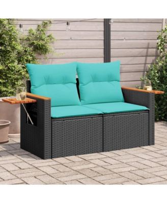 Garden Sofa Black