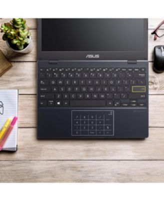 Vivobook Go 11.6” HD Slim Laptop, Intel Dual Core N4500, Intel Graphics, 4GB, 128GB, Windows 11 Home, SonicMaster, ErgoSense, Black, L210KA-ES04