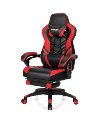Office Computer Desk Chair Gaming Chair Adjustable Swivel w/Footrest