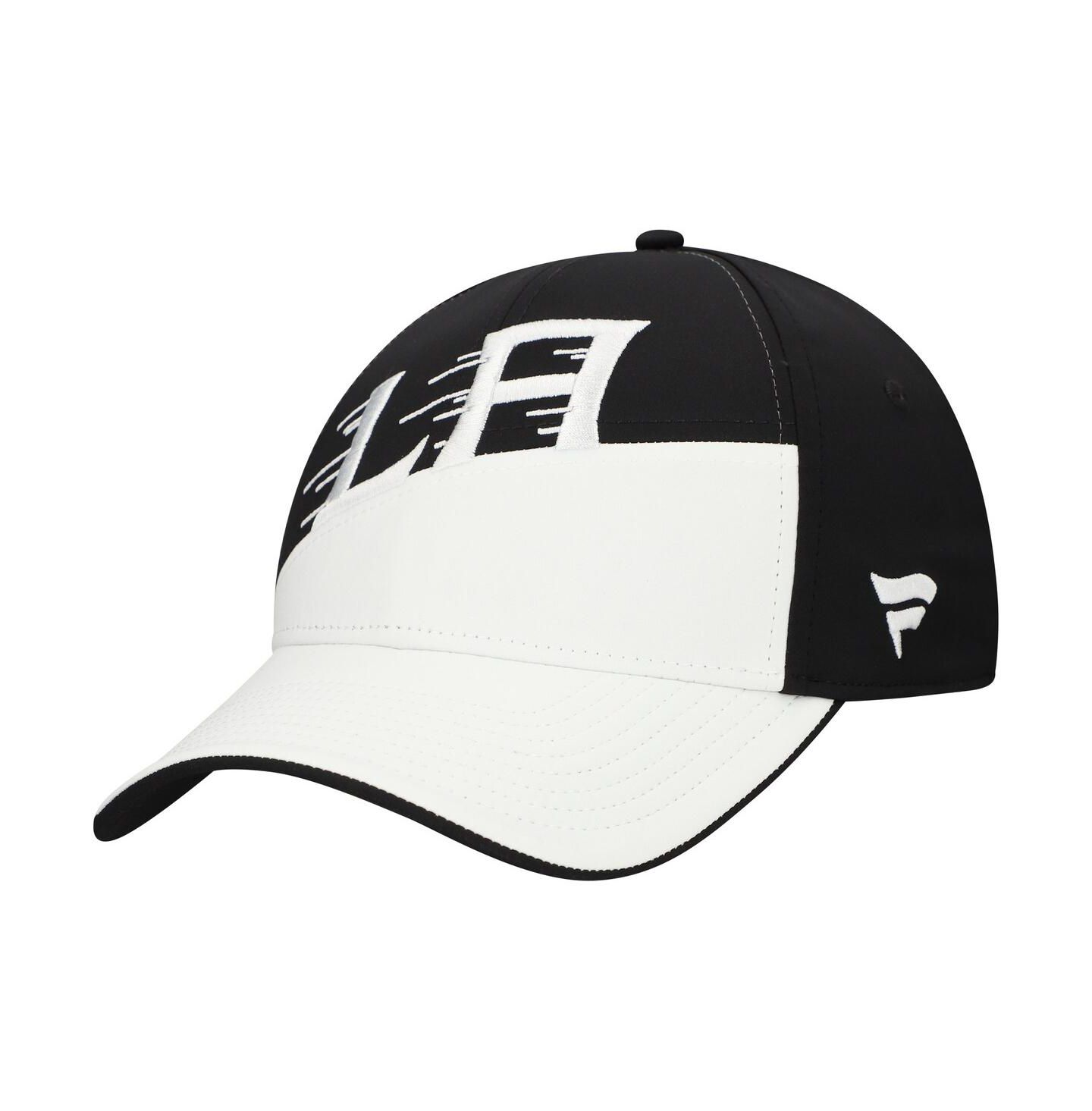 Мужская кепка Fanatics Black Los Angeles Kings Stadium Series Team Flex Hat — фото 1