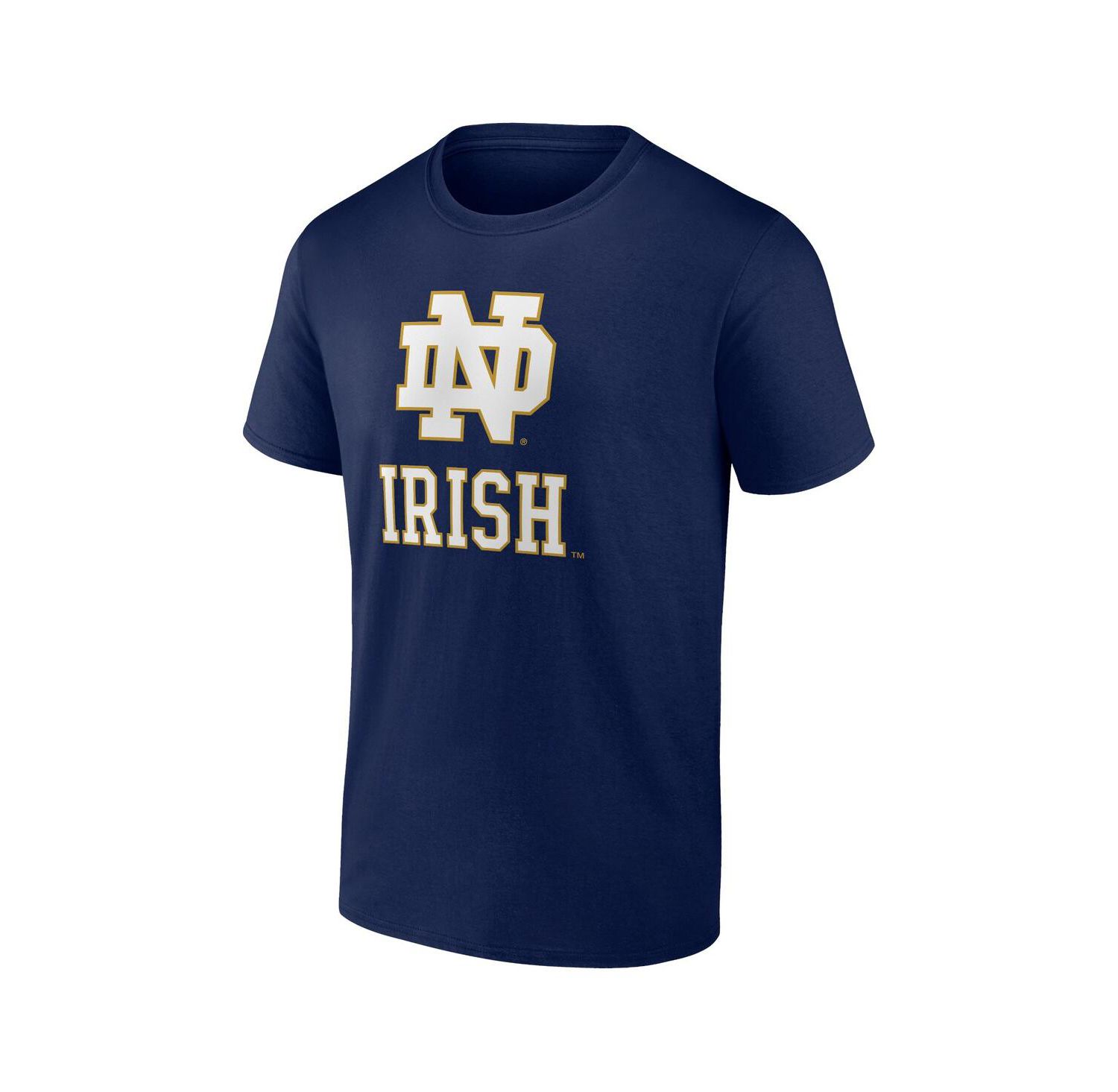 Men's Navy Notre Dame Fighting Irish Primary Logo T-Shirt