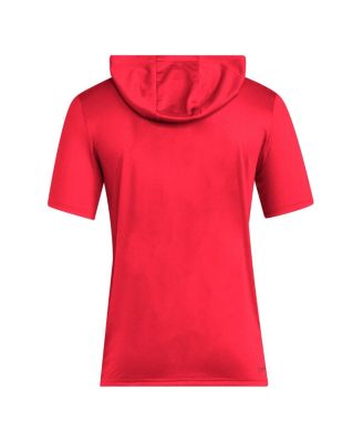 Men's Red NC State Wolfpack 2025 AREOREADY Sideline Training Hooded T-Shirt