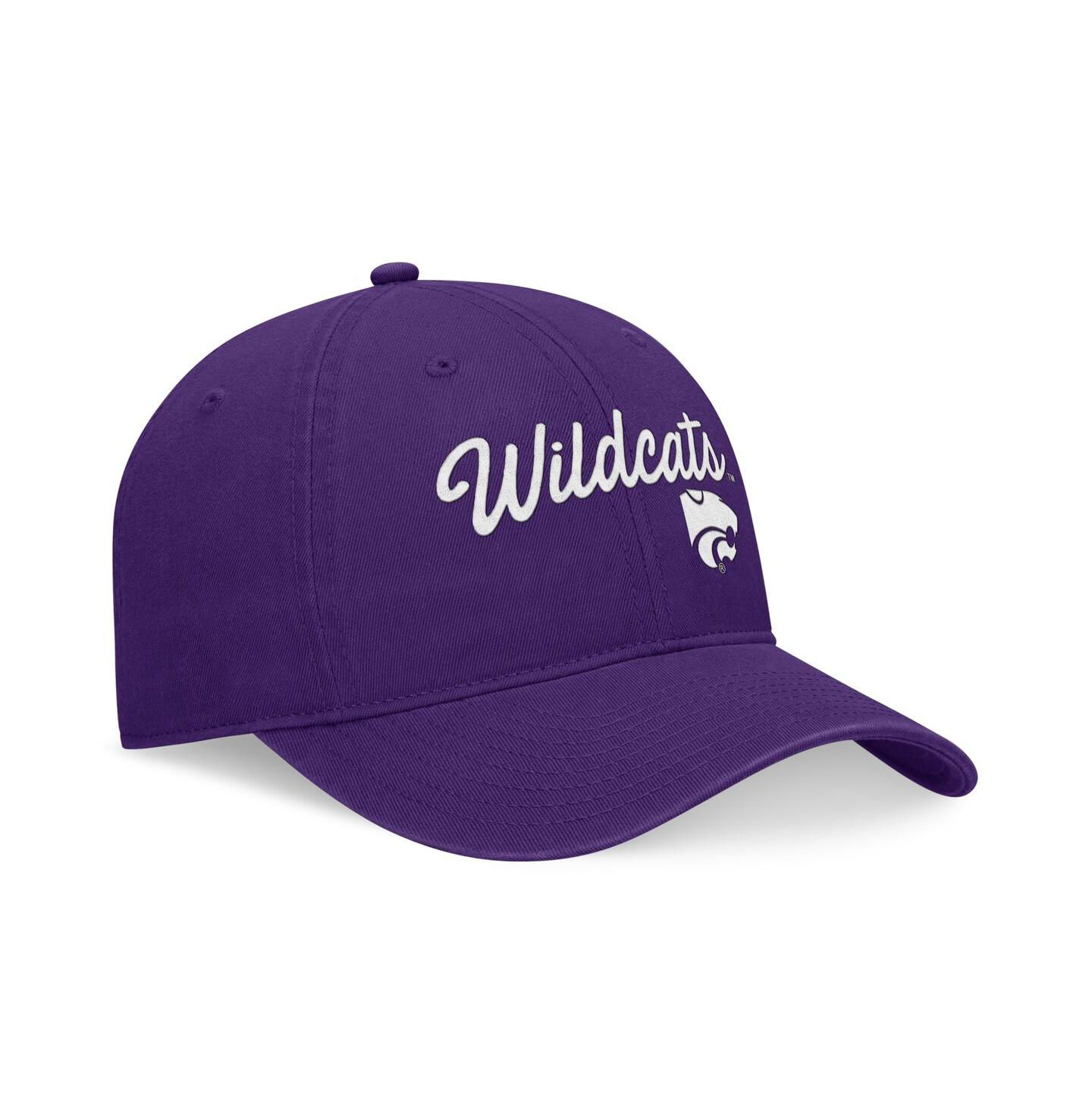 Мужская кепка Top of the World Purple Kansas State Wildcats Heritage CeeCee Adjustable Hat — фото 2