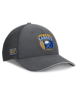 Fanatics - Men's Gray Buffalo Sabres Authentic Pro Home Ice Trucker Adjustable Hat