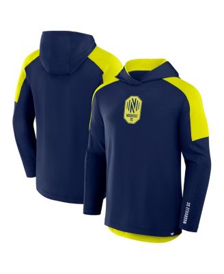 Fanatics - Men's Navy Nashville SC Red Card Transitional Pullover Hoodie