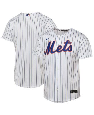Nike - Big Boys and Girls White New York Mets Home Replica Jersey