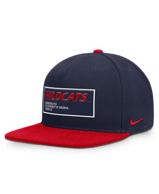 Nike - Men's Navy/Red Arizona Wildcats 2025 On-Field Patch Pro Dri-FIT Snapback Hat