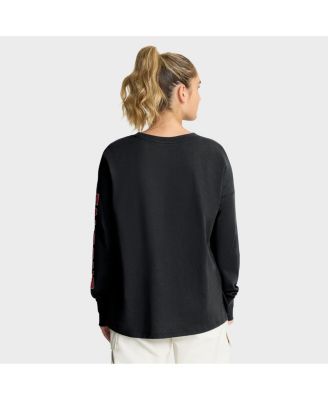 Women's Black Atlanta Falcons Hometown Legacy Long Sleeve T-Shirt