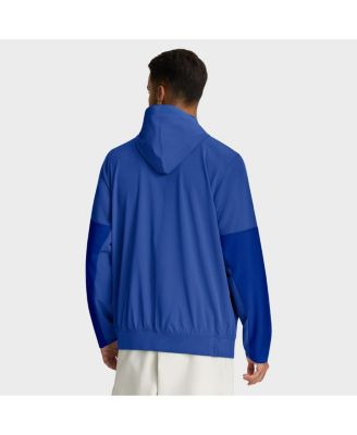 Men's Royal Duke Blue Devils Anorak Half-Zip Hoodie Jacket