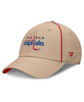 Men's Tan Washington Capitals Heritage Setoff Adjustable Hat