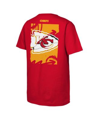 Big Boys and Girls Red Kansas City Chiefs Posterize T-Shirt