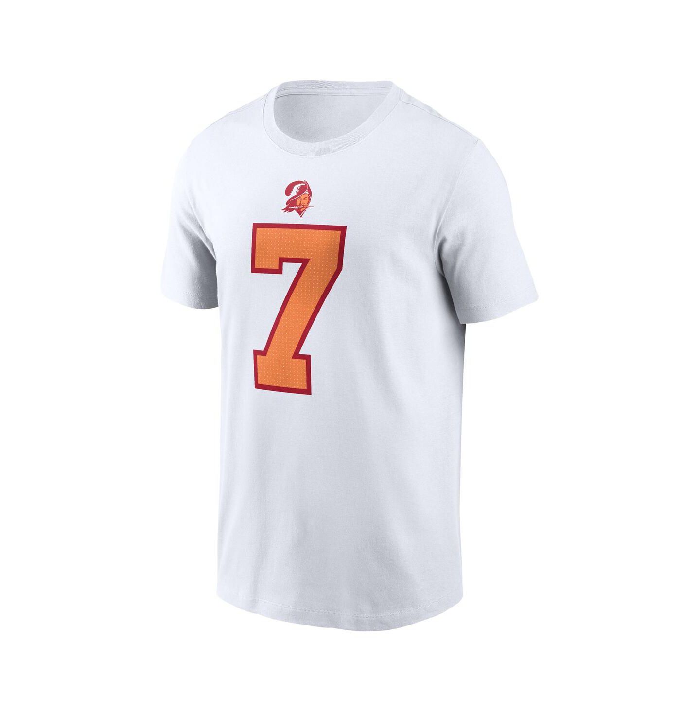 Мужская футболка Nike Bucky Irving White '76 Tampa Bay Buccaneers 50th Season Alternate Name & Number — фото 2