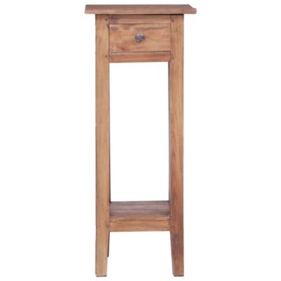 Plant Stand Solid Mahogany Wood, 11.8" x 11.8" x 29.5"